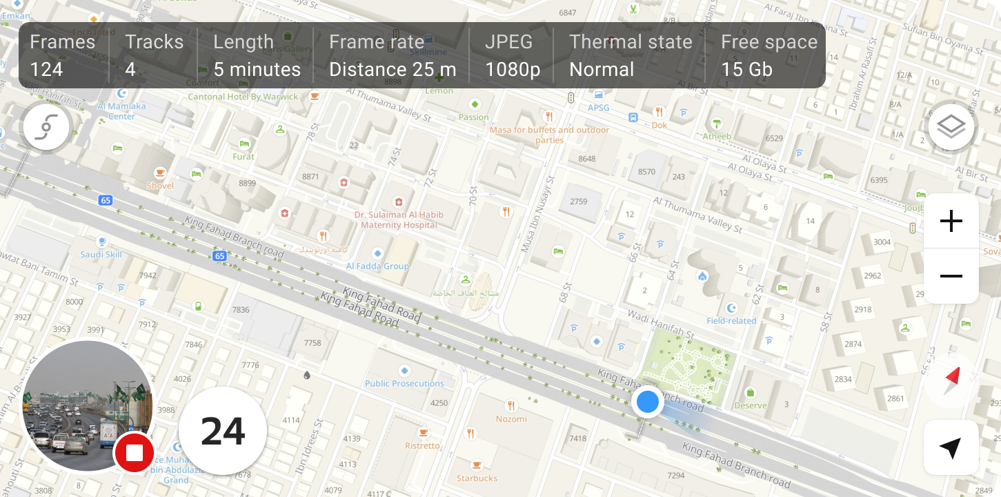 Map mode