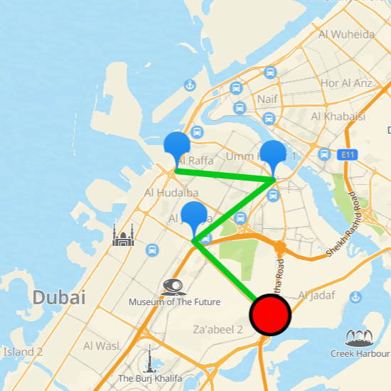 Calculation with current traffic