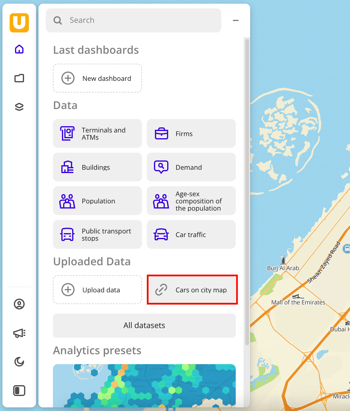 New dynamic dataset