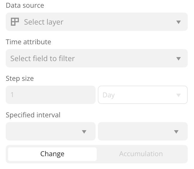 Timeline parameters